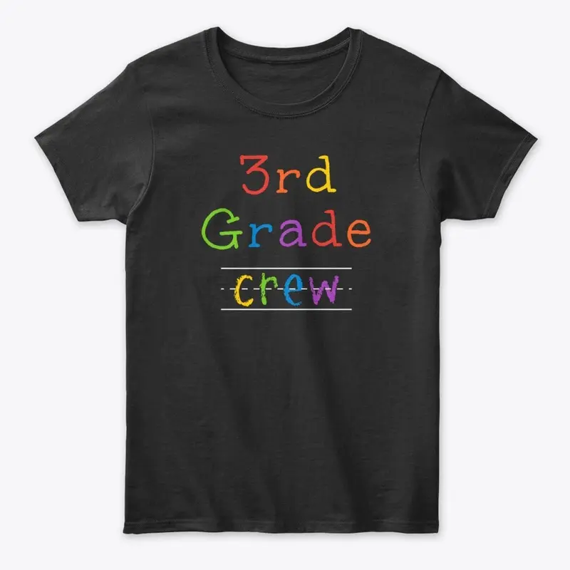 3RD CRADE CREW MULTICOLORED APPAREL