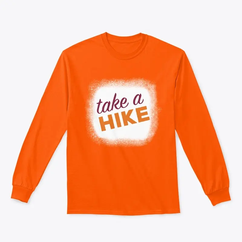 TAKE A HIKE APPAREL MAROON &amp; ORANGE