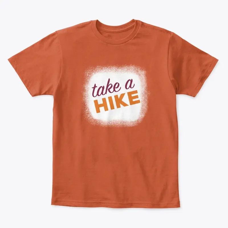 TAKE A HIKE APPAREL MAROON &amp; ORANGE